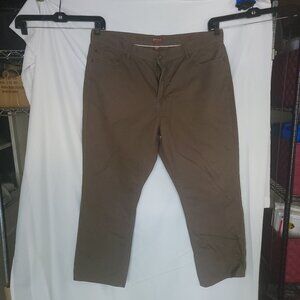 Red Ale by Alesbury Bedford Cord in Mocha 40 x 30 Stitch Fix